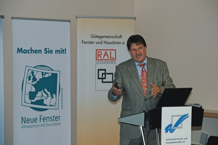 Ulrich Tschorn auf dem Jahrestreffen des VFF in Dresden