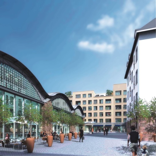 1000 Warmfenster für „Campo“Das ehemalige Straßenbahndepot präsentiert sich im völlig neuen ­Gewand