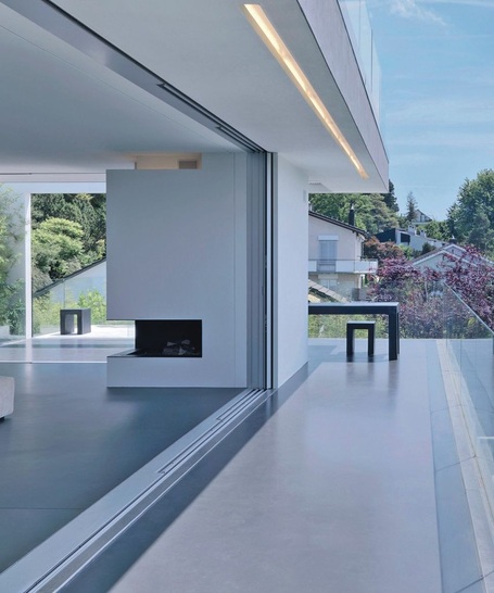 Sky-Frame schafft schwellenlose Offenheit.