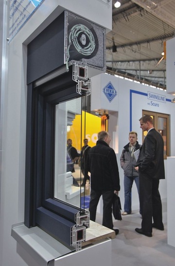 Auch auf dem ­Veka-Stand war man mit den Gesprächen während der Messe sehr zufrieden.