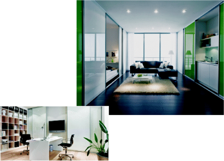 Fließende Grenzen: Zuhause arbeiten – im Home Office wohnenDorma Interior verbindet verschiedene Lebensbereiche mit einem hohen Maß an Transparenz. Die Schiebetür- und Raumtrennsysteme des Herstellers ermöglichen eine ebenso variable wie multifunktionale ­Flächennutzung.