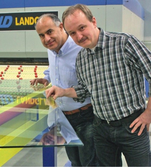 Roberto Liardo (li.) und Hubert Rebel von Reli-Glas.