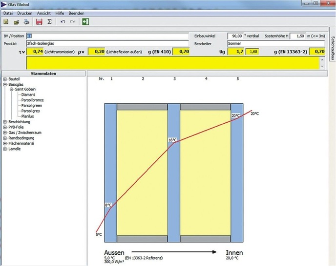 Die neue Softwarelösung GlasGlobal (Arbeits­titel) zur Glasbemessung nach DIN 18008.