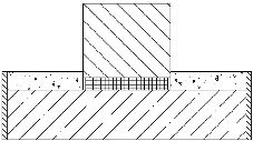 Prinzipskizze Bauteilfuge <br />Beispiel für die Nachbildung 

einer Bauteilfuge 

zur Untersuchung 

eines Multifunktions-Dichtungsbandes.
