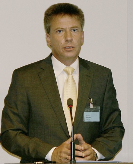 Andreas Hartleif, CEO der Veka AG und Präsident der EPPA (European PVC Window Profiles Association) - © Foto: Daniel Mund
