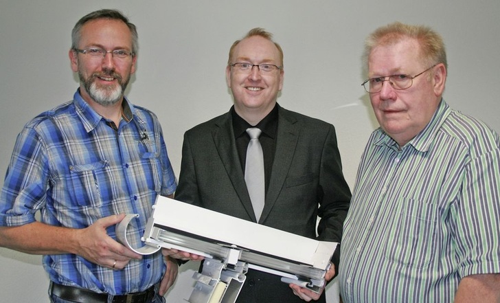 Ein starkes Team (v.r.): Die Führungsmannschaft besteht aus Firmengründer Diedrich Schilling, ­Geschäftsführer Ralf Schmidt und Vertriebsleiter Hinrich Brauer.