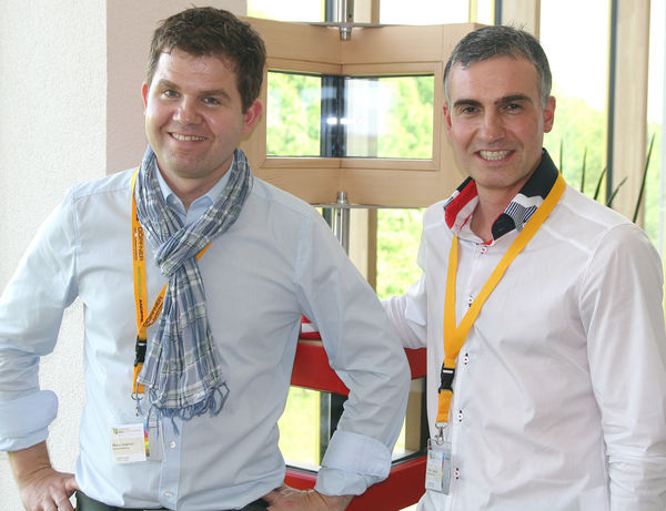 Blicken zuversichtlich in die Zukunft: Mario (l.) und Frank Döpfner