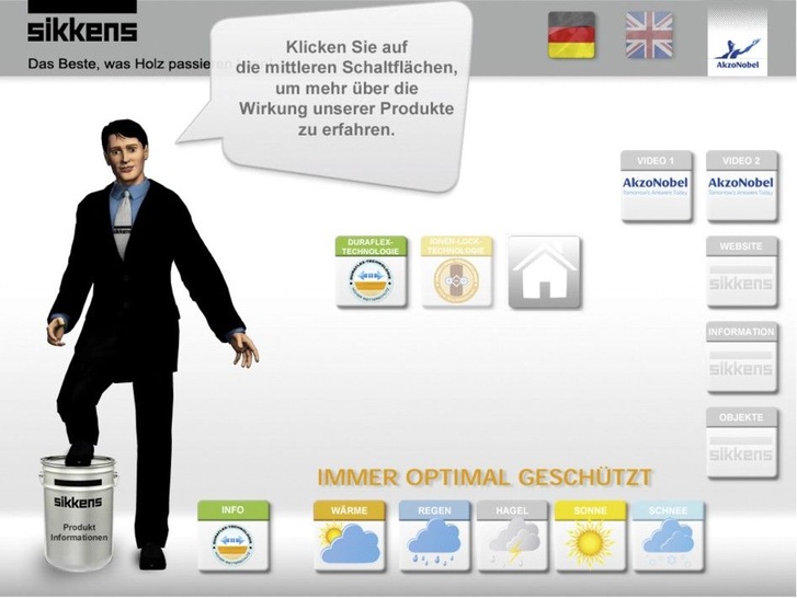 Die App steht zum Download auf der Sikkens Homepage bereit.