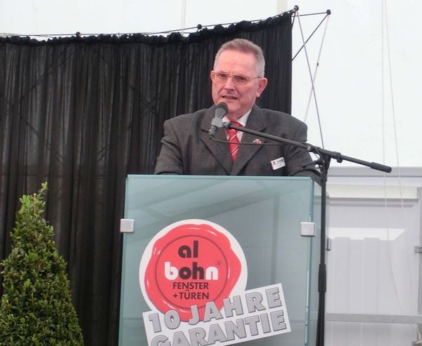 Der 77-Jährige Firmengründer Alfred Bohn.