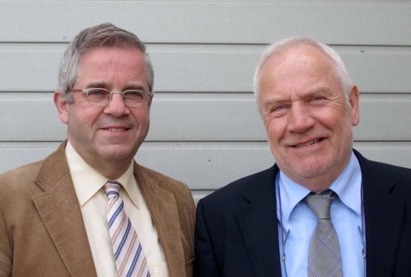 Die beiden Geschäftsführer Jan Wilbers und Hans Füldner
