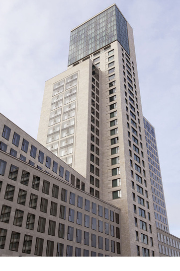 Beim neuen Zoofenster-Gebäude in Berlin kommen Spezialgläser zum Einsatz, die unter anderem Radarstrahlen absorbieren. - © Fotos: Saint Gobain Deutsche Glas GmbH, Christoph Seelbach
