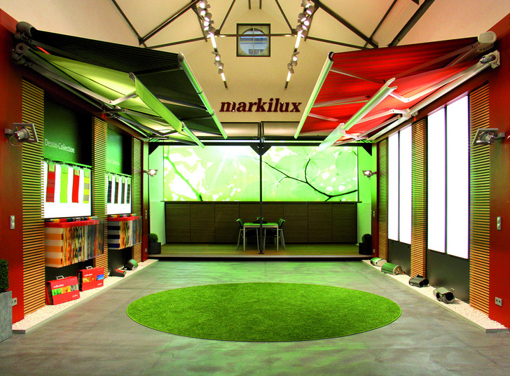 markilux Schauraum in der Schotterfabrik Lörrach