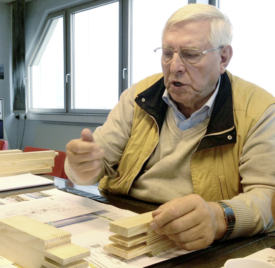 Der Firmengründer Hans Timm wird heute 80 Jahre alt.