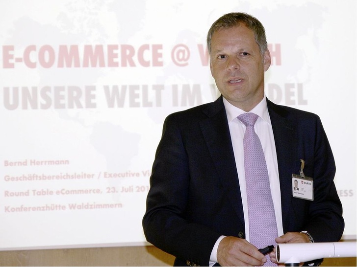 Bernd Hermann, Geschäftsbereichsleiter der Würth-Gruppe für IT und eCommerce sowie Geschäftsführer der deutschen Tochtergesellschaft Adolf Würth GmbH. - © Foto: Daniel Mund
