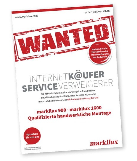 Die Zielrichtung der Kampagne ist auf die Pleite eines Internetanbieters ausgelegt.