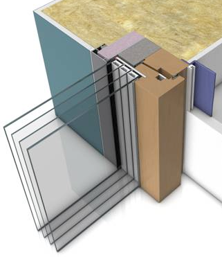 Das “ENERsign arctis“ von Pazen Fenster+Technik könne mit 4-fach-ISO einen U-Wert von 0,46 W/m²K erreichen