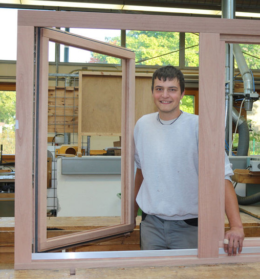 Der 1. Landessieger 2013: Simon Arnold mit seinem Wettbewerbsstück.