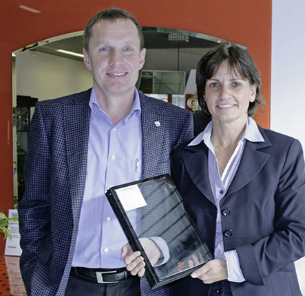 
Die Eheleute Thomas und Heidi Dreisbusch führen heute gemeinsam den Familienbetrieb.
