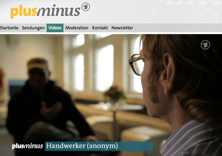 Erleichtern lasche Kontrollen Handwerkern und Bauherren Subventionsbetrug wurde auf der Homepage von Plusminus getextet