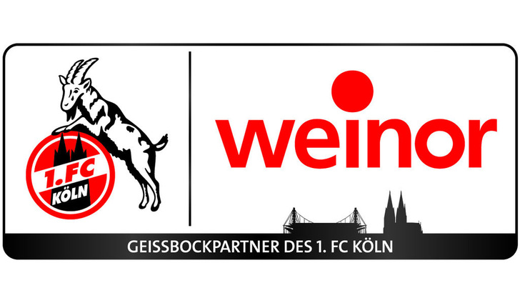 Auch in der Bundesliga setzt weinor die Partnerschaft mit dem populären Kölner Fußballclubs fort und wirbt künftig auf einer LED-Bande. - © Bildnachweis: 1. FC Köln / weinor GmbH & Co. KG
