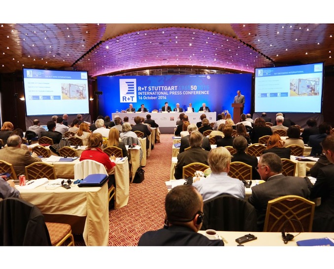 Live von der internationalen Pressekonferenz der R+T 2015