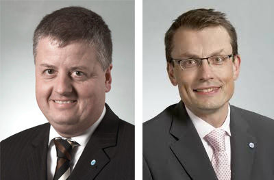 (v.l.n.r.) Markus Roth, Ralf Kern