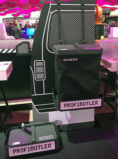 Beim WürthButler kann nur der Adressat und der Paketdienstleister mit einem Code die Box öffnen bzw. schließen. Zukünftig soll der Kunde über die WürthApp oder per SMS informiert werden, sobald sich ein Paket im WürthButler befindet und einen einmaligen Code zur Öffnung der Box erhalten.