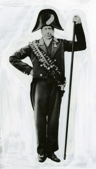 Schweizer-Garde von Saint-Gobain am Anfang des 20. Jahrhunderts