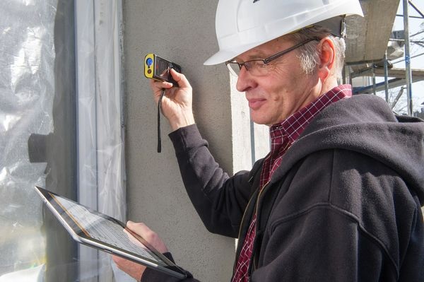 Laser-Entfernungsmesser sind häufig Bestandteil von 2D- und 3D-Aufmaßsystemen.