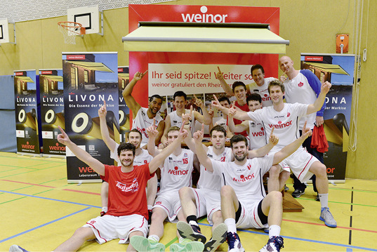 



Weinor hatte das Sportsponsoring im vergangenen Jahr gestartet und bleibt auch in der nächsten Saison Hauptsponsor der RheinStars
