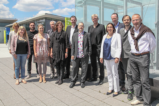 



Vorbereitungen zur R+T 2015 – Teilnehmer GID DAY Kolloquium: Astrid Ehm, Anne-Kathrin Müller, Lars Erik Prokop, Evi Rupprecht, Klaus Fehrenbach, Diana Wiedemann, Sebastian Schmid, Mark Blaschitz, Dr. Dietmar Danner, Monika Fecht, Jochen Messerschmid, Tobias Walliser, Florian Gerlach
