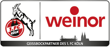 <p>
</p>

<p>
Auch in der Bundesliga setzt weinor die Partnerschaft mit dem Kölner Fußballclub fort und wirbt künftig auf der LED-Seitenbande. 
</p> - © Foto: 1. FC Köln / weinor GmbH & Co. KG

