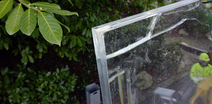 
03: Ansicht des Ausgangspunktes des ersten und des zweiten Glassprunges.
