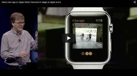 <p>
</p>

<p>
Mit den Apple Watch Apps soll die Smart Home Steuerung oder die Video-Überwachung bald auch direkt vom Handgelenk aus erfolgen können.
</p> - © Foto: Apple

