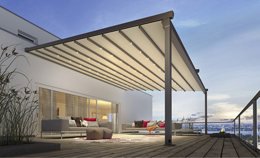 



Mit der Weiterentwicklung der Pergotex II will Weinor weiter im Outdoor-Bereich punkten und seine Martkanteil ausbauen.
