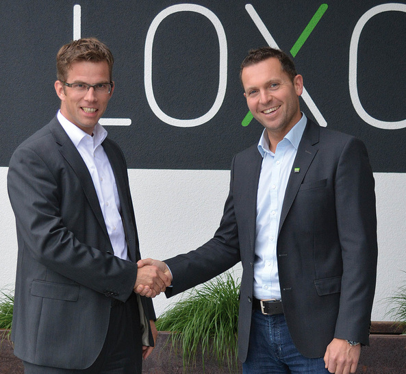 Die Zukunft des Sonnenschutzes wollen Geschäftsführer Dr. Marc Natusch (l.) und Martin Öller zusammen mit ihren Teams einläuten.