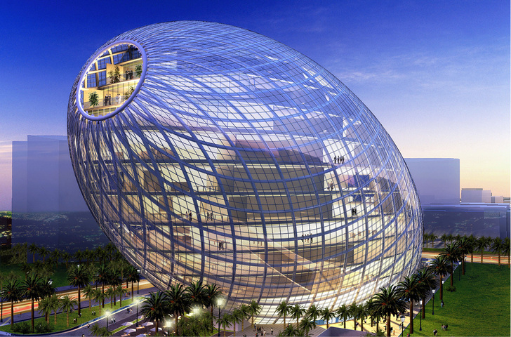 
Nicht nur Beton, Stahl und Glas werden zukünftig eine Rolle spielen, sondern immer mehr Themen wie Technologie, Multimedia, Intelligenz und Interaktivität, die eine aktive Gebäudehülle schaffen werden.
