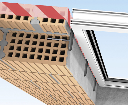 
Sorgt für eine schnelle und sichere Fenstermontage in der Nähe der Leibungskante: das Montagesystem JB-D/L von SFS intec.
