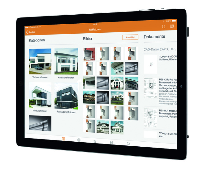 Die moderne Oberfläche lässt sich durch Schieben nach rechts und links leicht navigieren. In wenigen Schritten kommt man somit schnell zum gewünschten Ergebnis.