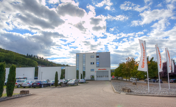 Das Unternehmen elumatec hat seinen Hauptsitz in Mühlacker bei Pforzheim