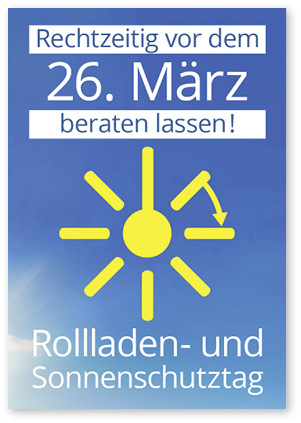 
Am Tag der Zeitumstellung (Ostersamstag) findet dieses Jahr der R+S-Tag statt.
