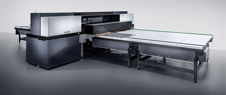 
Für den wartungsarmen Dauereinsatz konzipiert: die Drucker der Rho Vetrocer Serie 
