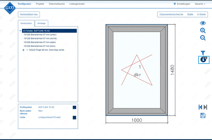 Fensterplanung leicht gemacht: Mit FSP WinDoPlan hat VEKA eine Online-Plattform geschaffen, die seinen Partnern die Planungsarbeit entscheidend erleichtert.