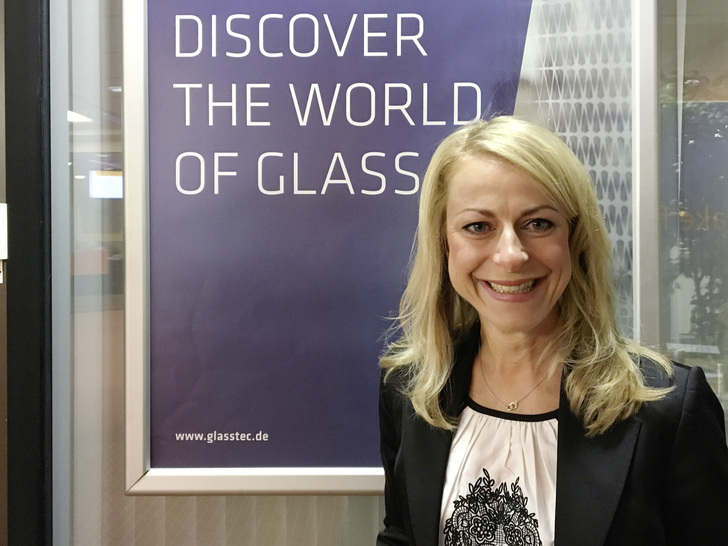 Messedirektorin Birgit Horn: “Die glasstec hat 2016 ihre Stellung als Weltleitmesse für die Glasbranche einmal mehr unter Beweis gestellt.“ - © Matthias Rehberger, GLASWELT
