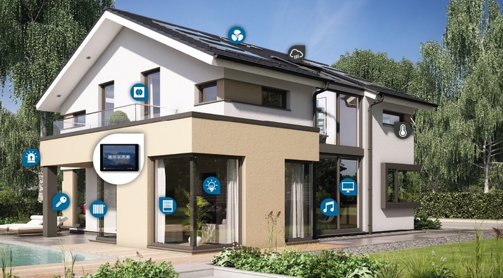 Als Komplettsystem sollen alle Funktionen der Haustechnik zu einem intelligenten Netzwerk vereint werden.