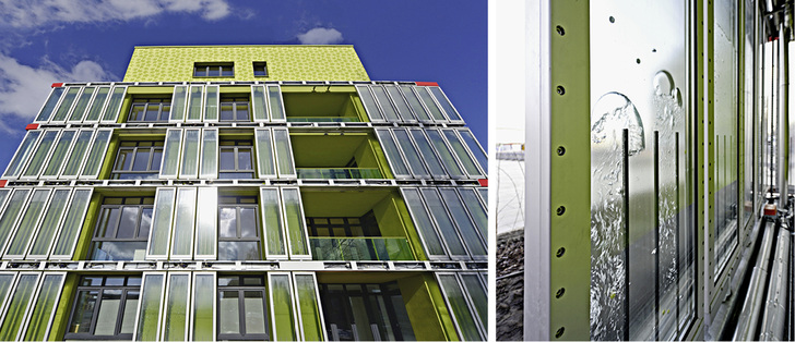 <p>
</p>

<p>
Neuartige Nutzungsmöglichkeit: Glasfassaden als Bioreaktor, Algenhaus in Hamburg 
</p> - © Foto: SSC GmbH, Hamburg

