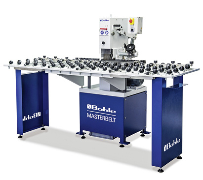 



Die neue Glasbandschleifmaschine Master Belt verfügt nun serienmäßig über einen Edelstahl- Kugelrollentisch.
