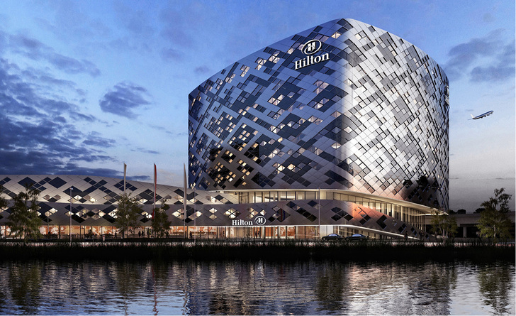 
Beim Hilton Hotel in Schiphol (NL) wurden eine ganze Reihe an Spezialgläsern von Döring eingebaut.



