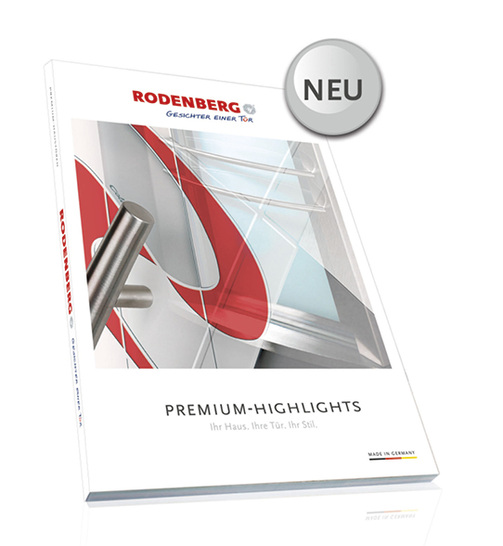 
Der Katalog „Premium-Highlights“ von Rodenberg zeigt mit 136 Modellen ganz bewusst ein deutlich schlankeres Sortiment. 
