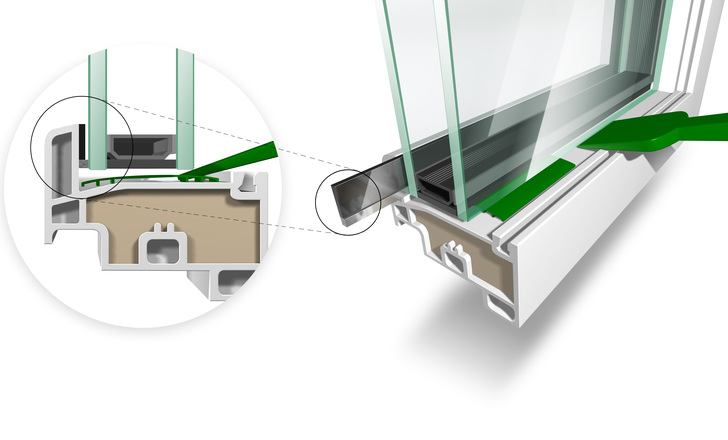 DuploColl Slide ermöglicht ein Verklotzen ohne die Verwendung von Wasser